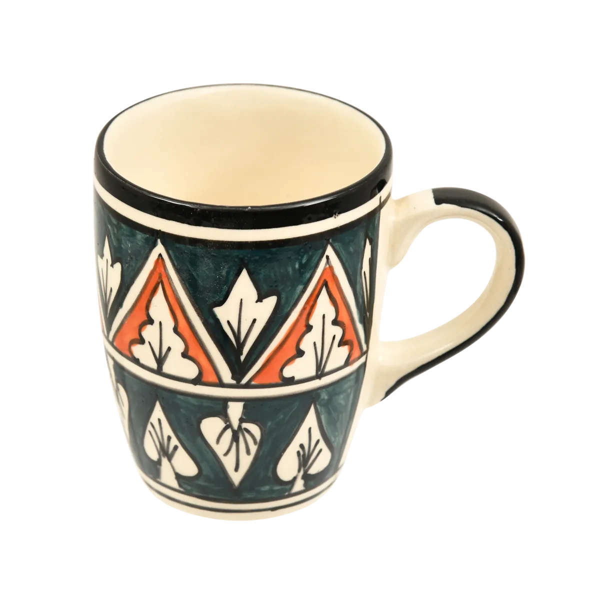 Handpainted V Mug