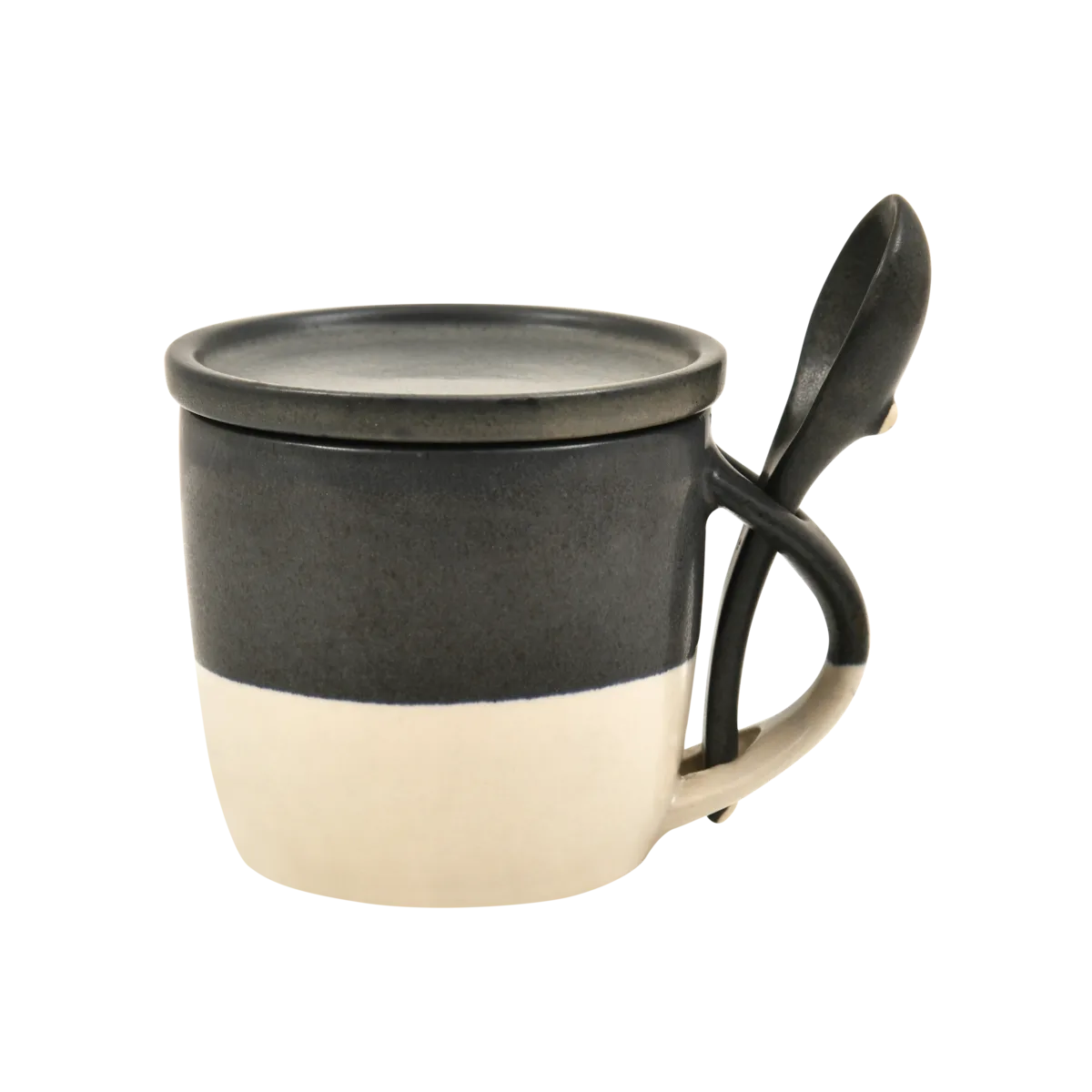 Black Spoon Mug