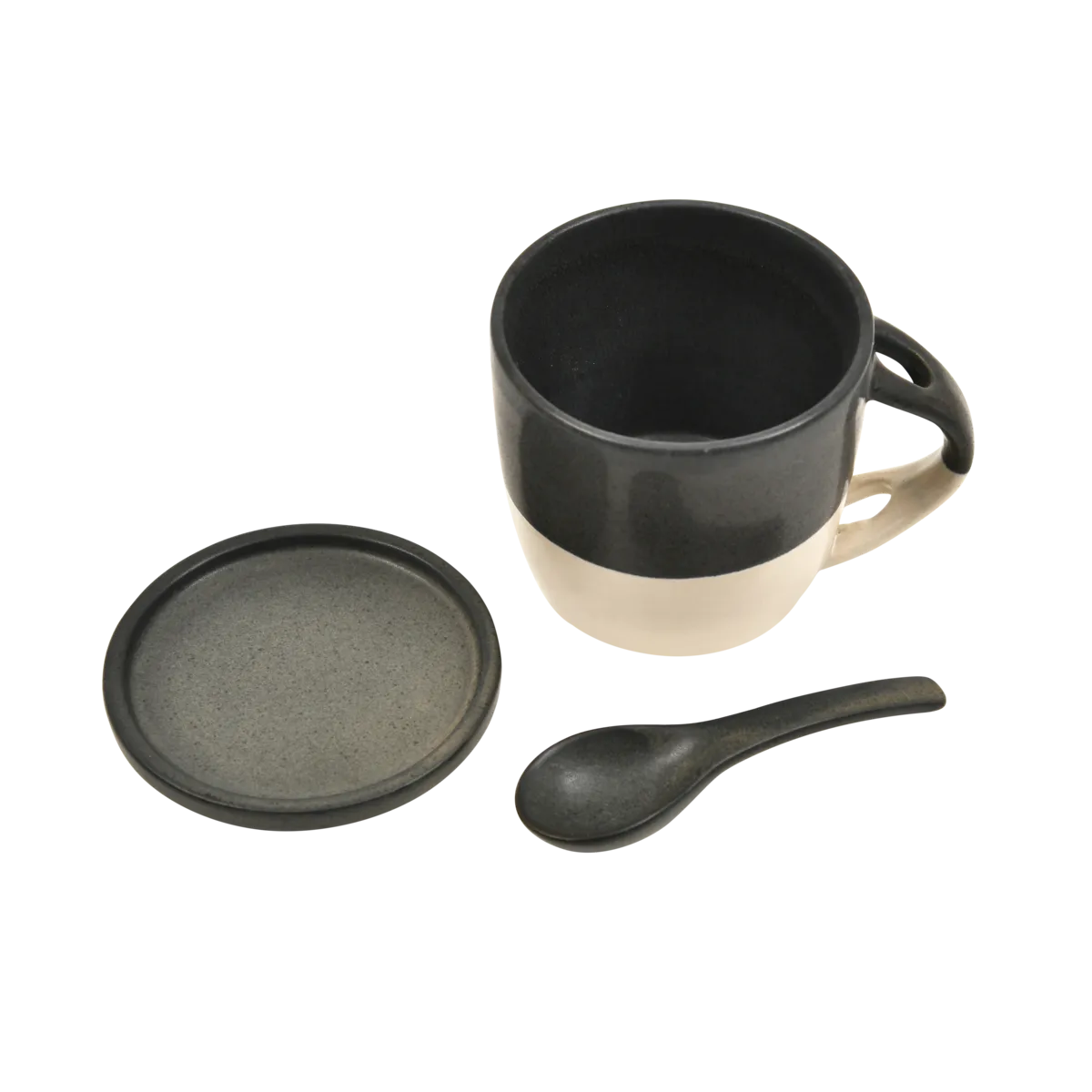 Black Spoon Mug