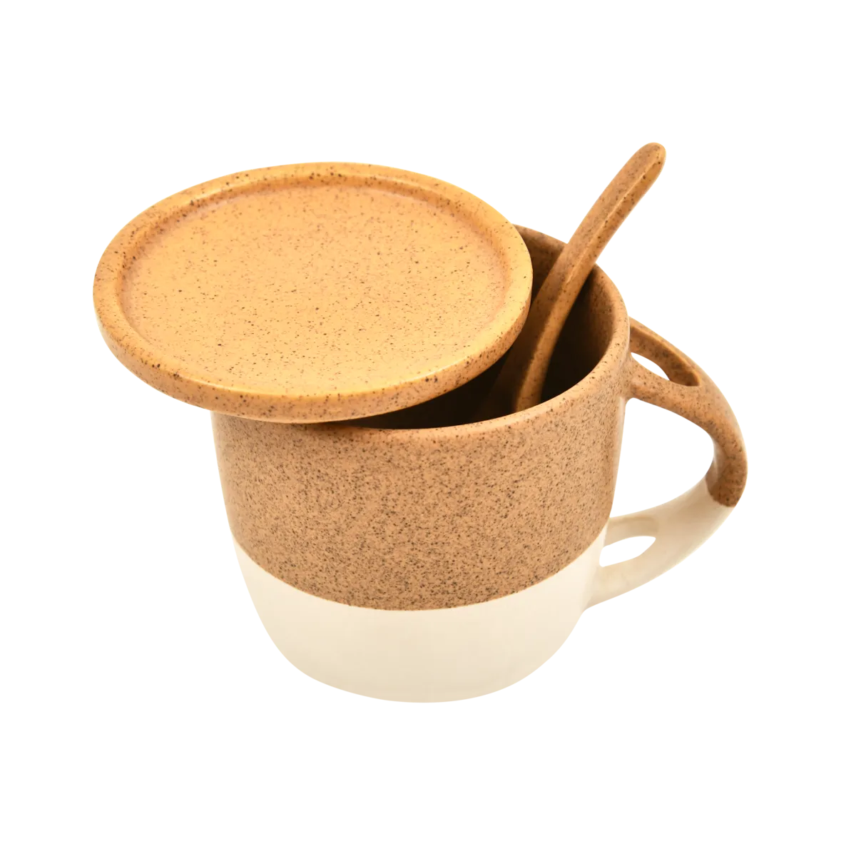 Sun Clay Spoon Mug